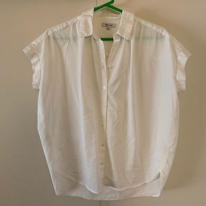 Madewell Tops - Madewell white button up blouse Madewell Tops - Madewell white button up blouse